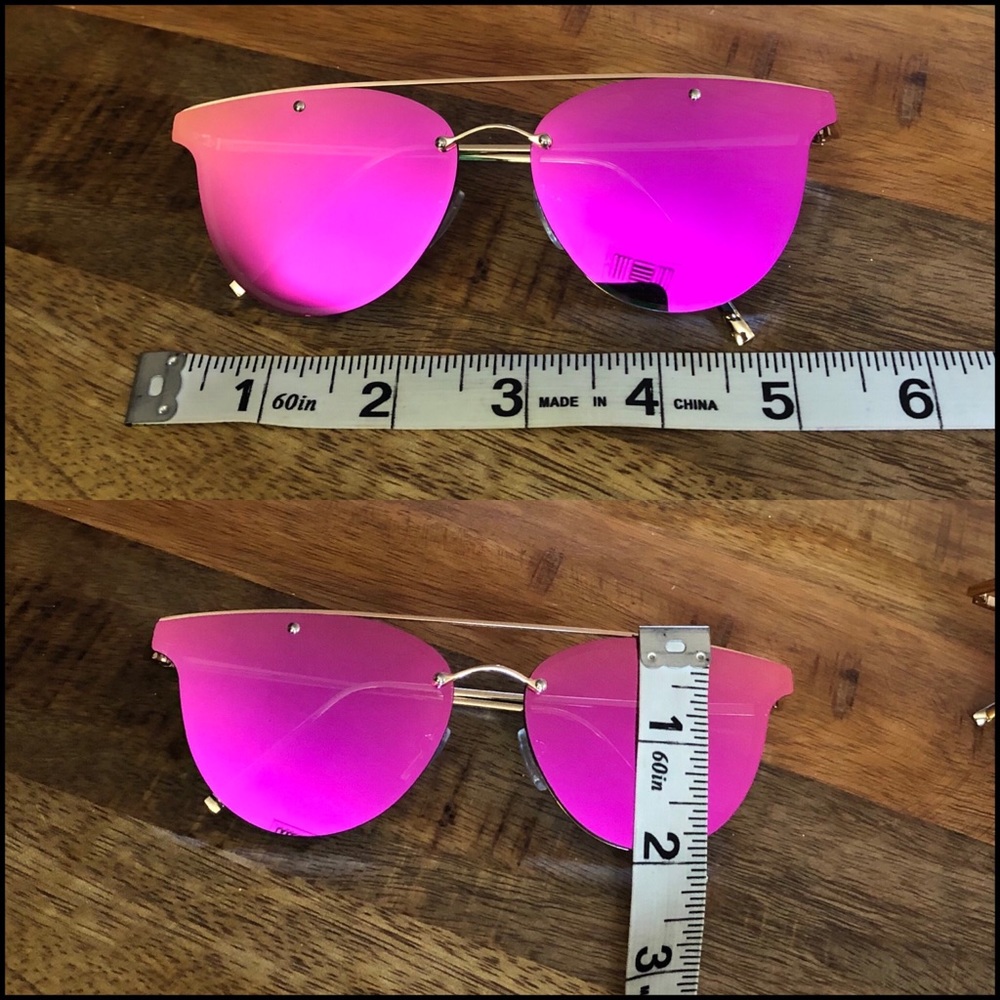 <LAST>Mirrored Cat Eye Polarized Sunglasses - Picture 4 of 5